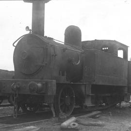 Ex-NSWGR F351 Class locomotive, unidentified location, [n.d.]