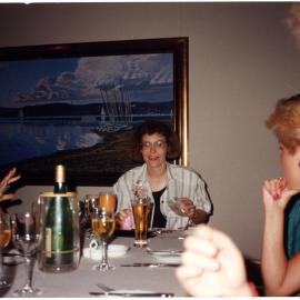 Ann Sutherland (Dr Sutherland's wife); Dr Maria Yates ID Registrar at Dr Yates Farewell; Carrington House