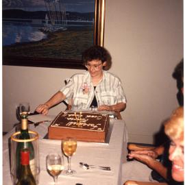 Dr Maria Yates at Dr Yates Farewell; Carrington House