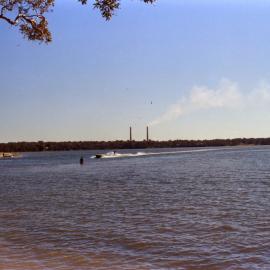 Water skiers, Budgewoi, NSW, June 1986