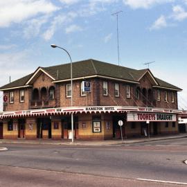 Hamilton Hotel, Hamilton, NSW, June 1986