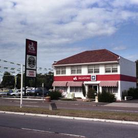 Young and Green Holden dealership, Newcastle, NSW, June 1986