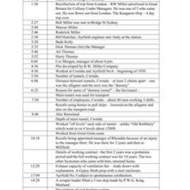 Summary : Andy Gow (1922-2003) - Mine Manager. Recorded 28 April 1988 - Part 1 of 2