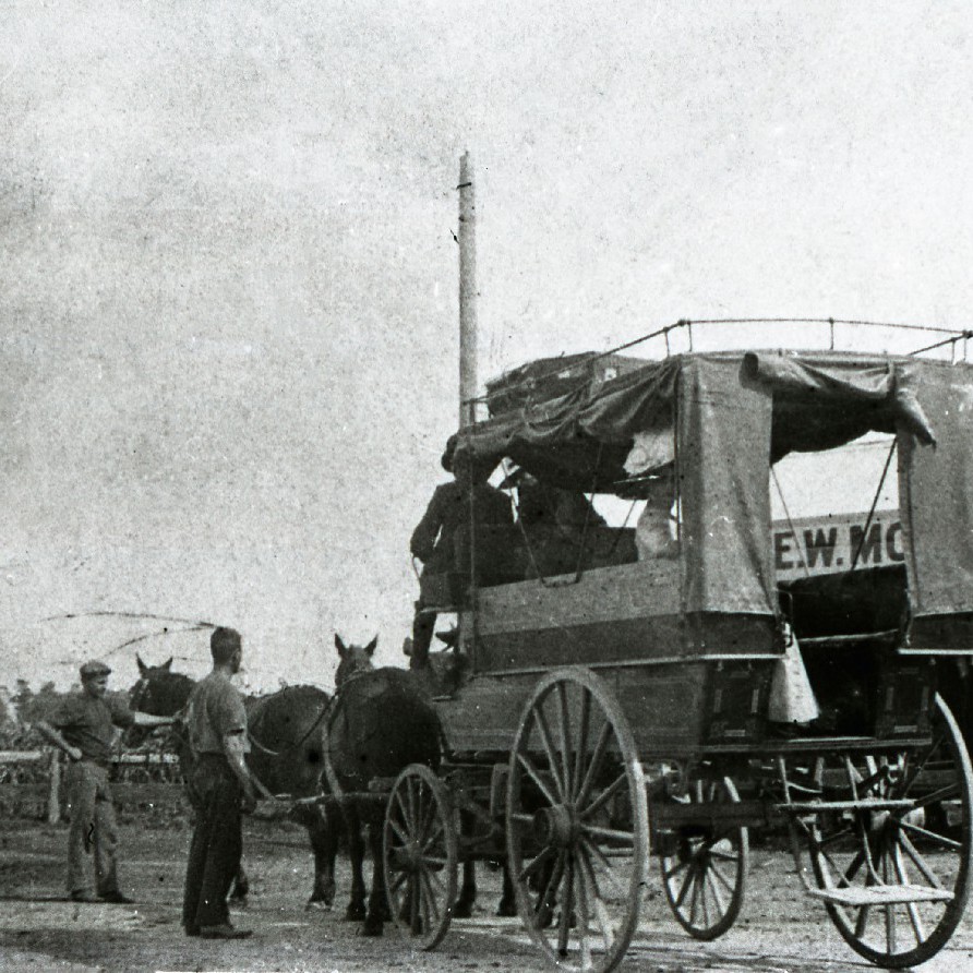 Marjorie Ellen Patrick née Russell (1902-1993) - Patrick Horse Buses. Recorded 5 December 1983. Part 1/1.