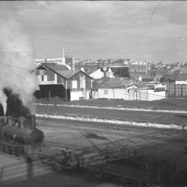 WAGR G Class locomotive, shunting at Freo yard, [n.d.]
