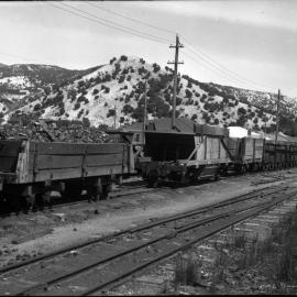 [Mount Lyell Railway, 2ft Gauge Wagons, Queenstown, Tas, n.d.]