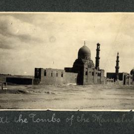 "At the tombs of the Mamelukes", World War I