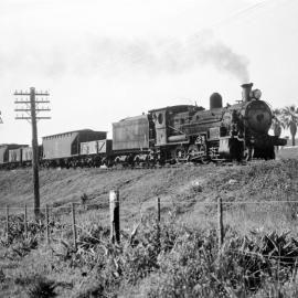 NSWGR D55 Class, no. 5615, hauling freight, unidentified location, [n.d.]