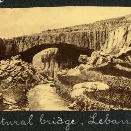 Natural bridge, Lebanons