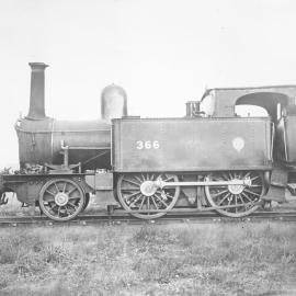 NSWGR F Class 2-4-0T locomotive, no. 366, Sydney, November 1894.