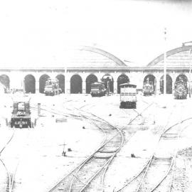 Eveleigh Engine Running Shed, Eveleigh, NSW, image 2 of 2, [c.1885]