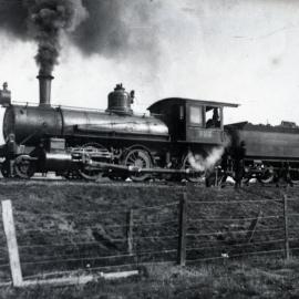 NSWGR K(294) Class locomotive, no. 302, unidentified location.