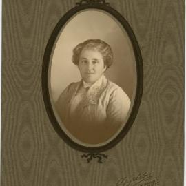 A head and shoulder portrait of Marjorie Bowden, [n.d]