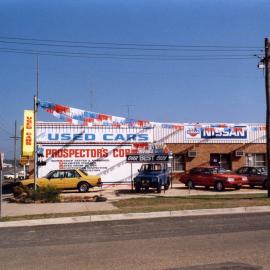 Kurri Nissan dealership, Kurri Kurri, May 1986