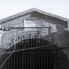 Main tunnel portal, Hebburn No. 1 Colliery, NSW, 22 July 1972 