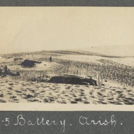 4.5 Battery, Arish, Egypt, World War 1
