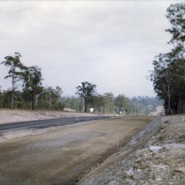 Road work - upgrade to the John Renshaw Drive near Kurri Kurri, NSW, May 1977