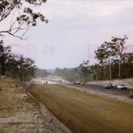 Road work - upgrade to the John Renshaw Drive near Kurri Kurri, NSW, May 1977
