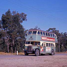 DGT Leyland OPD2-1 2750, Warners Bay Road, near Mt Hutton, NSW, 19 June 1971