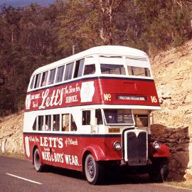 Rover Motors AEC Regent MO-4559 (16) (x DRT&T 1660), HCVA special hiring Wollombi Road, Wollombi, NSW, 4 December 1971