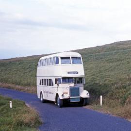 Eggins Taree Leyland OPD2-1 MO-3242 (x DRT&T 2327), Tour, between Crowdy Heads & Harrington, NSW