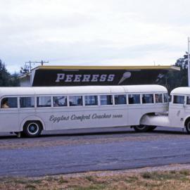 Eggins Taree White Semi Trailer MO-3276, Tour, near Coopernook, NSW, 23 February 1974