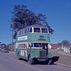 DGT Leyland OPD2-1 2678 near terminus, West Kotara, NSW, 10 June 1972
