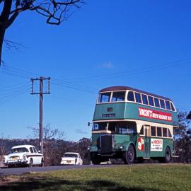 DGT Leyland OPD2-1 2749, Grayson Avenue at Park Avenue, Kotara, NSW, 15 July 1972