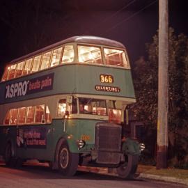 DGT Leyland OPD2-1 2743, terminus, Croudace Bay Road, Valentine, NSW, 15 July 1972