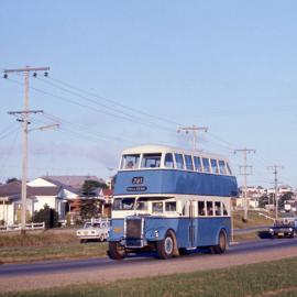 PTC Leyland OPD2-1 2730, Newcastle Road at Jesmond Park, Jesmond, NSW, 14 March 1974