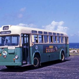 PTC Leyland OPSU1-1 2826, HCVA Tour, Caves Beach, NSW, 21 February 1976