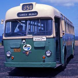 PTC Leyland OPSU1-1 2826, HCVA Tour, Caves Beach, NSW, 21 February 1976