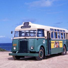PTC Leyland OPD2-1 SD 2851, HCVA Tour, terminus off Beach Road, Redhead Beach, NSW, 21 February 1976