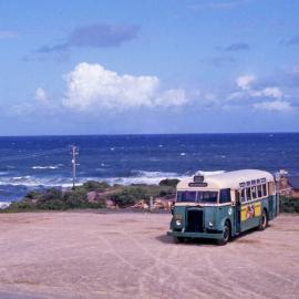 PTC Leyland OPD2-1 SD 2851, HCVA Tour, terminus off Beach Road, Redhead Beach, NSW, 21 February 1976