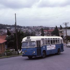 PTC Leyland OPSU1 2736, local street near terminus, Kotara, NSW, December 1977
