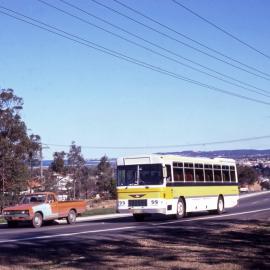 Dept of Admin Services Hino ZUC-130, Pacific Highway, Tingira Heights, NSW, July 1980
