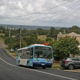 STA Volvo B10BLE 3877, Beach Road, Redhead, NSW, 16 November 2013