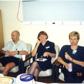 Steve Monro RN; Narelle Orford Clinical nurse specialist; Robyn Starkey NUM; Byrne House;