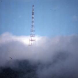 Transmission tower and clouds - Medical Communication Unit, the University of Newcastle, Australia