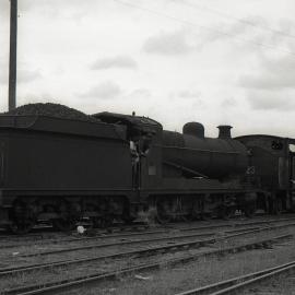 ROD 23 collects South Maitland Railways No. 23 in Brown’s Siding after being transferred from South Maitland Railways, 21 March 1973