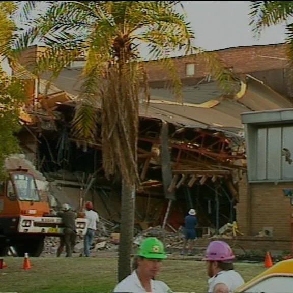 Newcastle Earthquake Video Footage