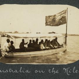"Australia" on the Nile, Egypt, World War I