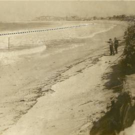 Erosion on Stockton Beach, Stockton, NSW
