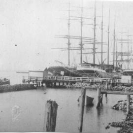 Stockton ferry wharf, Stockton, NSW