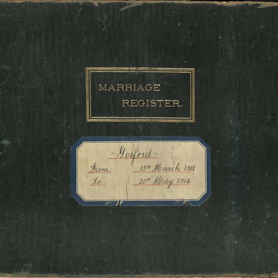 Gosford Marriage Register, 1911 - 1914