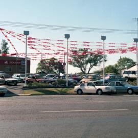 Opening of Fren's Holden centre, Kurri Kurri, NSW, April 1985
