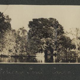 Pelican Pond, Cairo, Egypt, World War 1