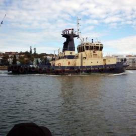 Mayfield (tugboat), Newcastle Harbour, NSW, 5 April 2010