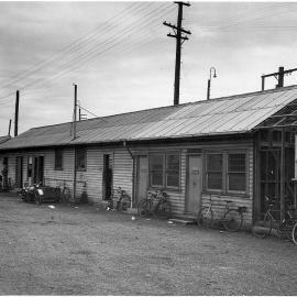 Basin hydraulic cranes amenities, Newcastle, NSW, 1948 