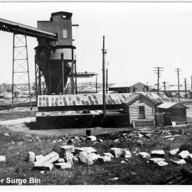 Maritime Services Board Basin loader, surge bin, 1970 
